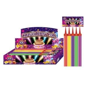 COLOR SMOKELESS PARTY CANDLE